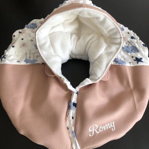 Cape bébé naturelle laine de mouton