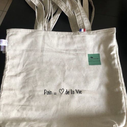 Sac zéro-déchet 18 Zéro déchets sacs à pain avec message boulanger