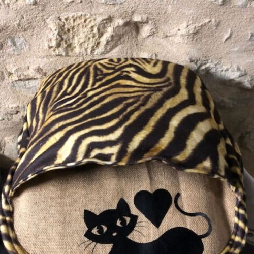 Panier chien chat laine de mouton 12 Patin chat