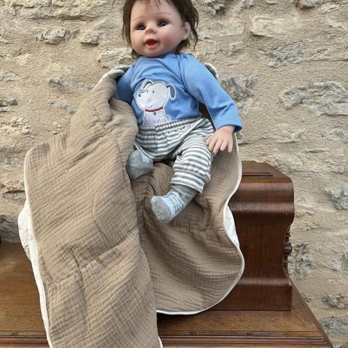 Turbulette bébé naturelle 17 Intérieur turbulette
