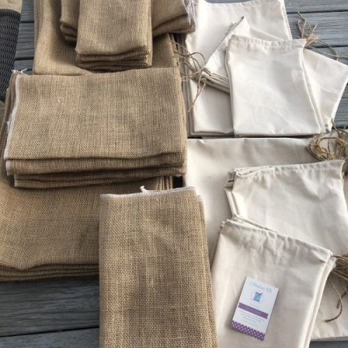Sac zéro-déchet 15 Série sac jute et coton